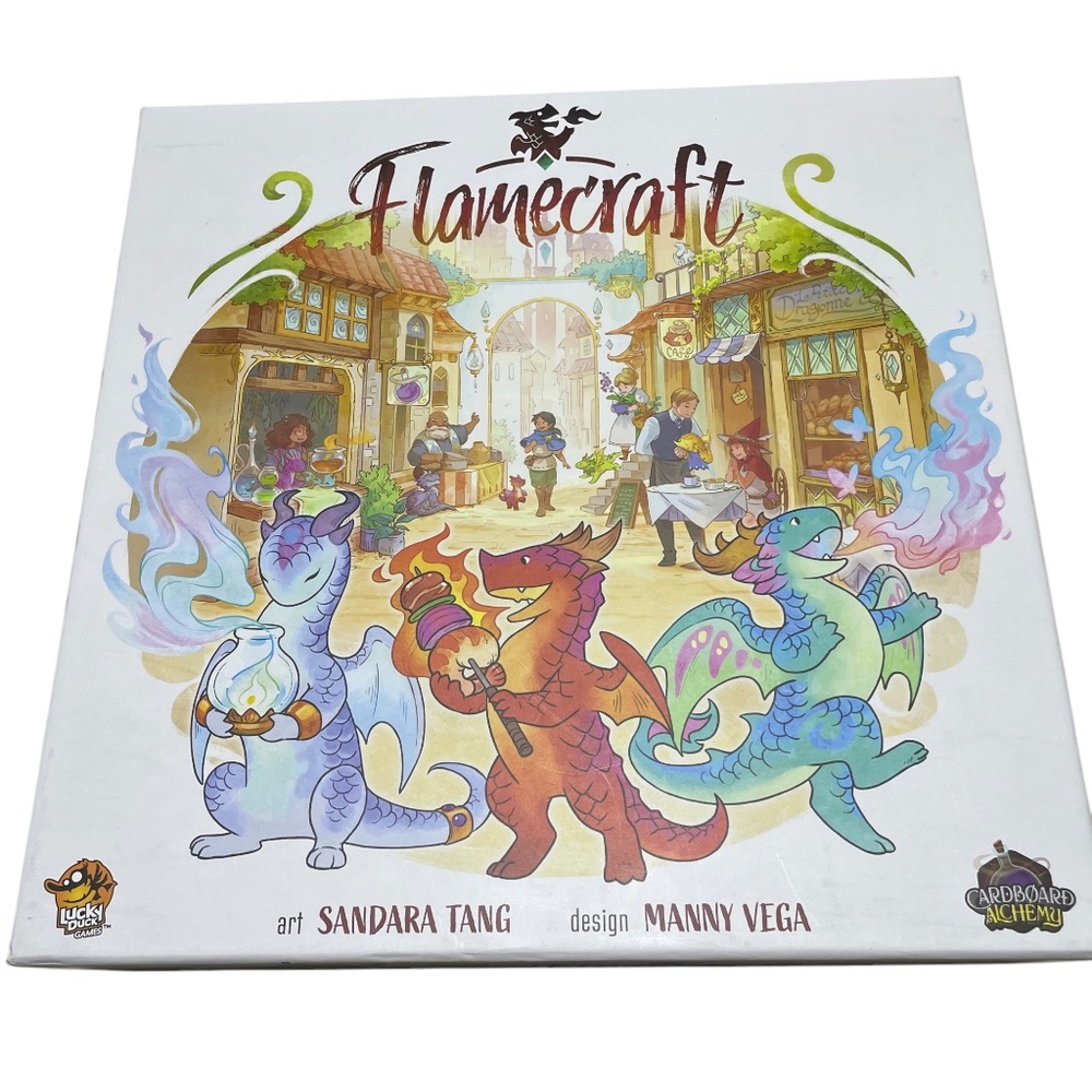 Flamecraft Alchemy Board Game‎ NEW Standard Edition Stragedy Game